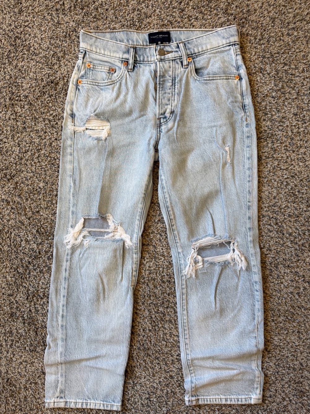 Lucky Brand 90’s loose high rise crop